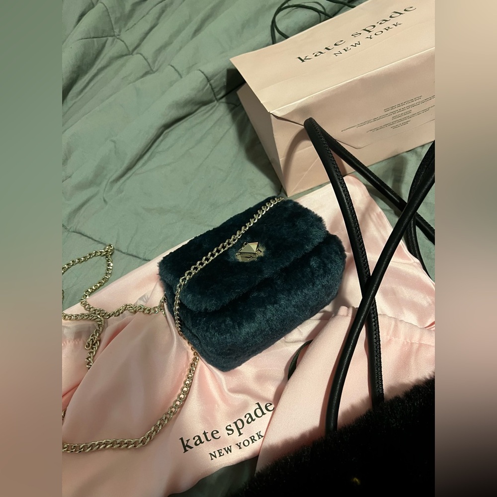 Kate Spade Fuzzy purse